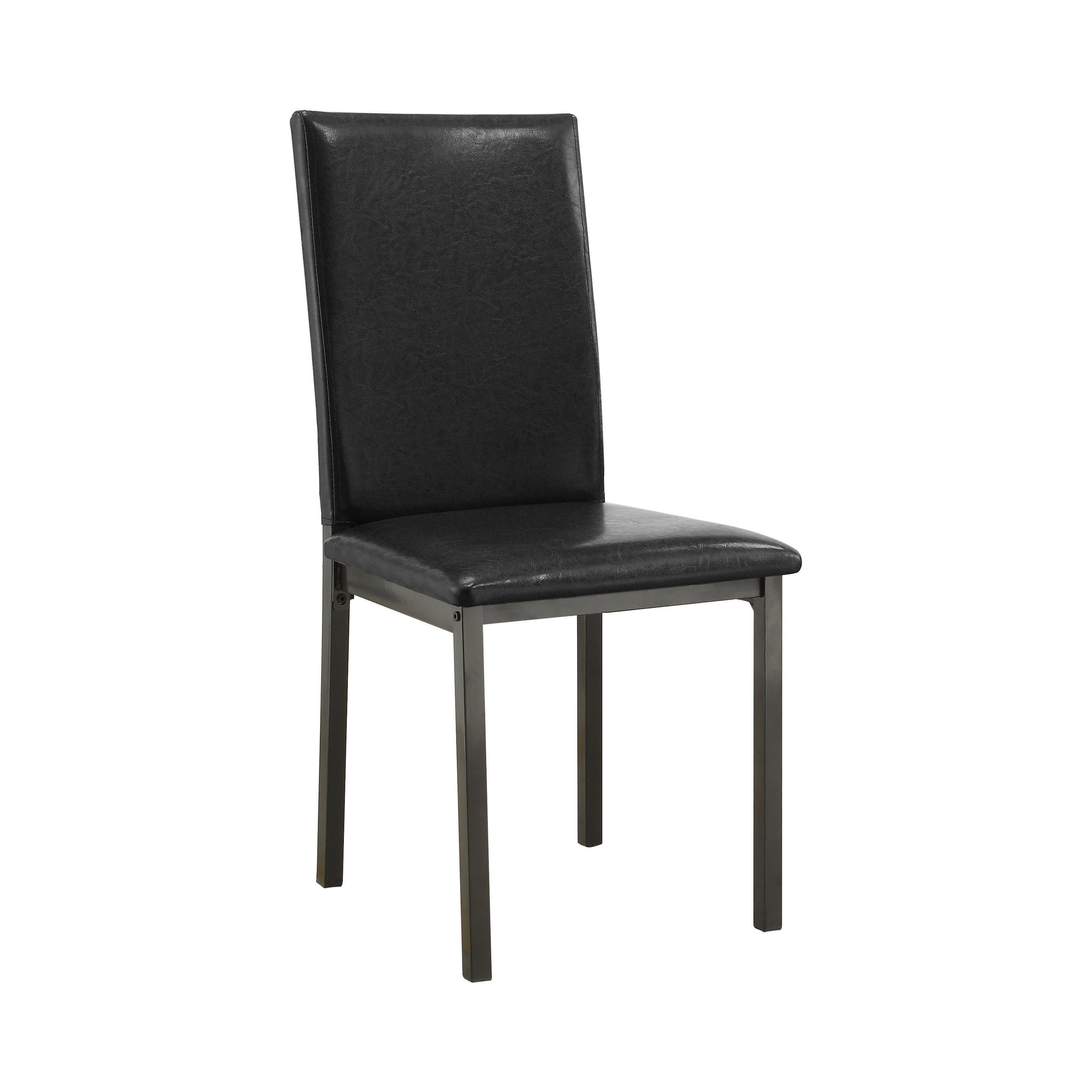 Garza Upholstered Dining Chairs Black (Set of 2)