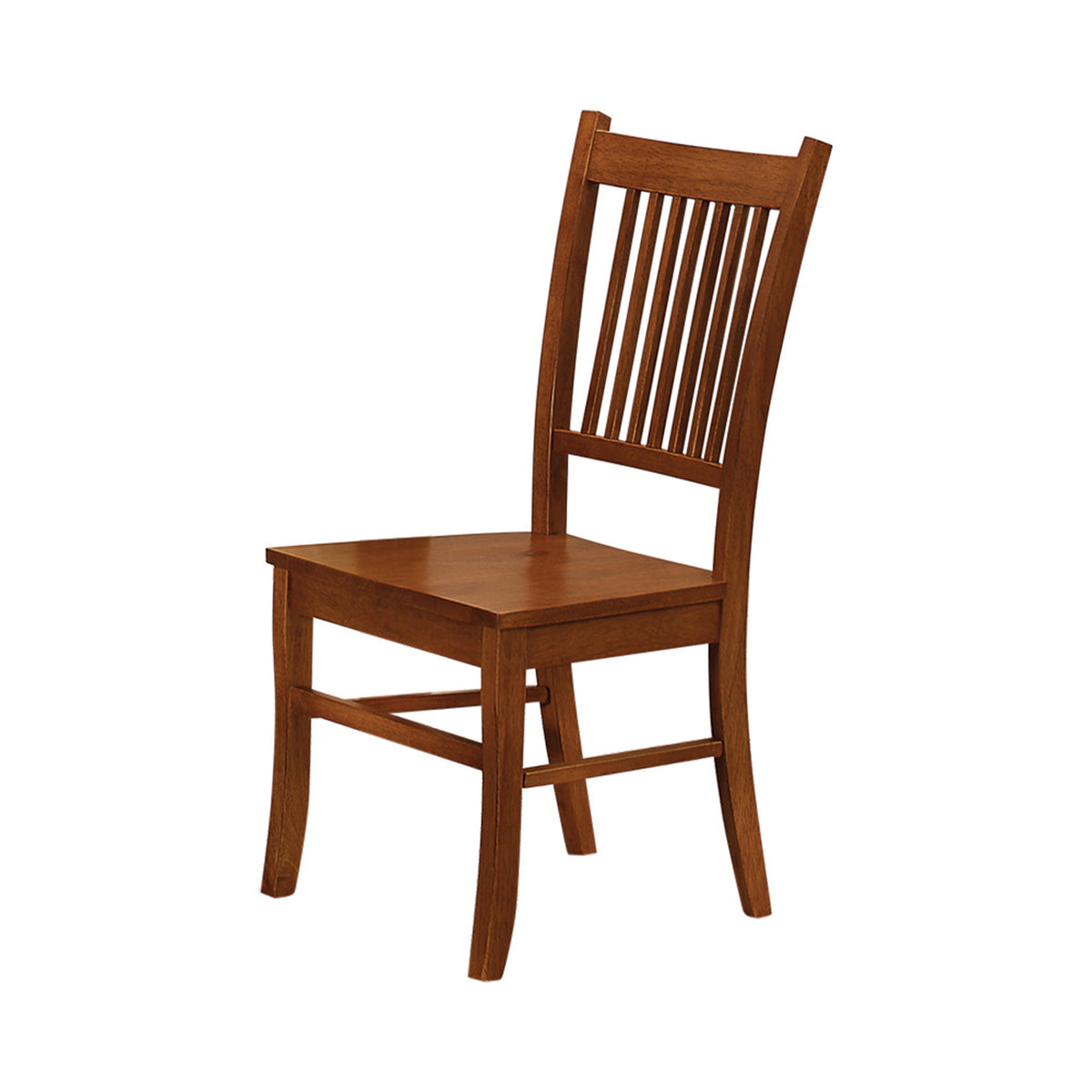 Marbrisa Slat Back Side Chairs Sienna Brown (Set of 2)