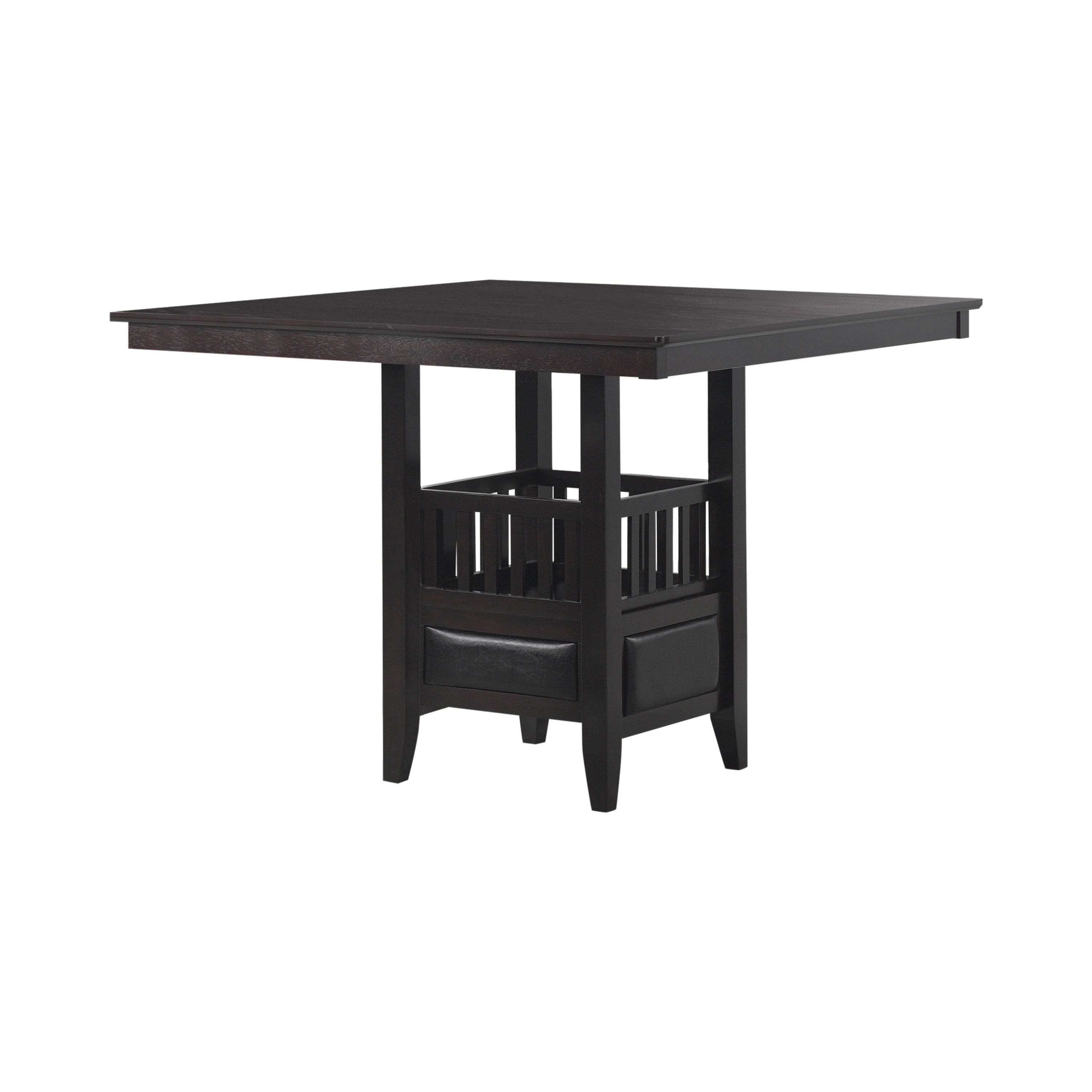 Jaden 5-piece Dining Room Set Espresso and Black