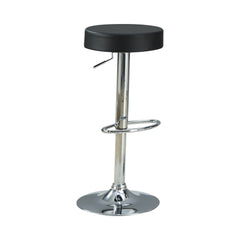 Ramses 29? Adjustable Bar Stool Chrome and Black