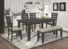 Dalila Rectangular Dining Table Cappuccino