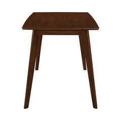 Kersey Dining Table with Angled Legs Chestnut