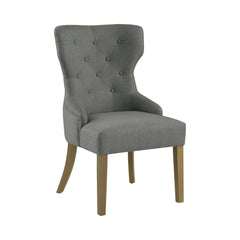 Baney Tufted Upholstered Dining Chair Grey