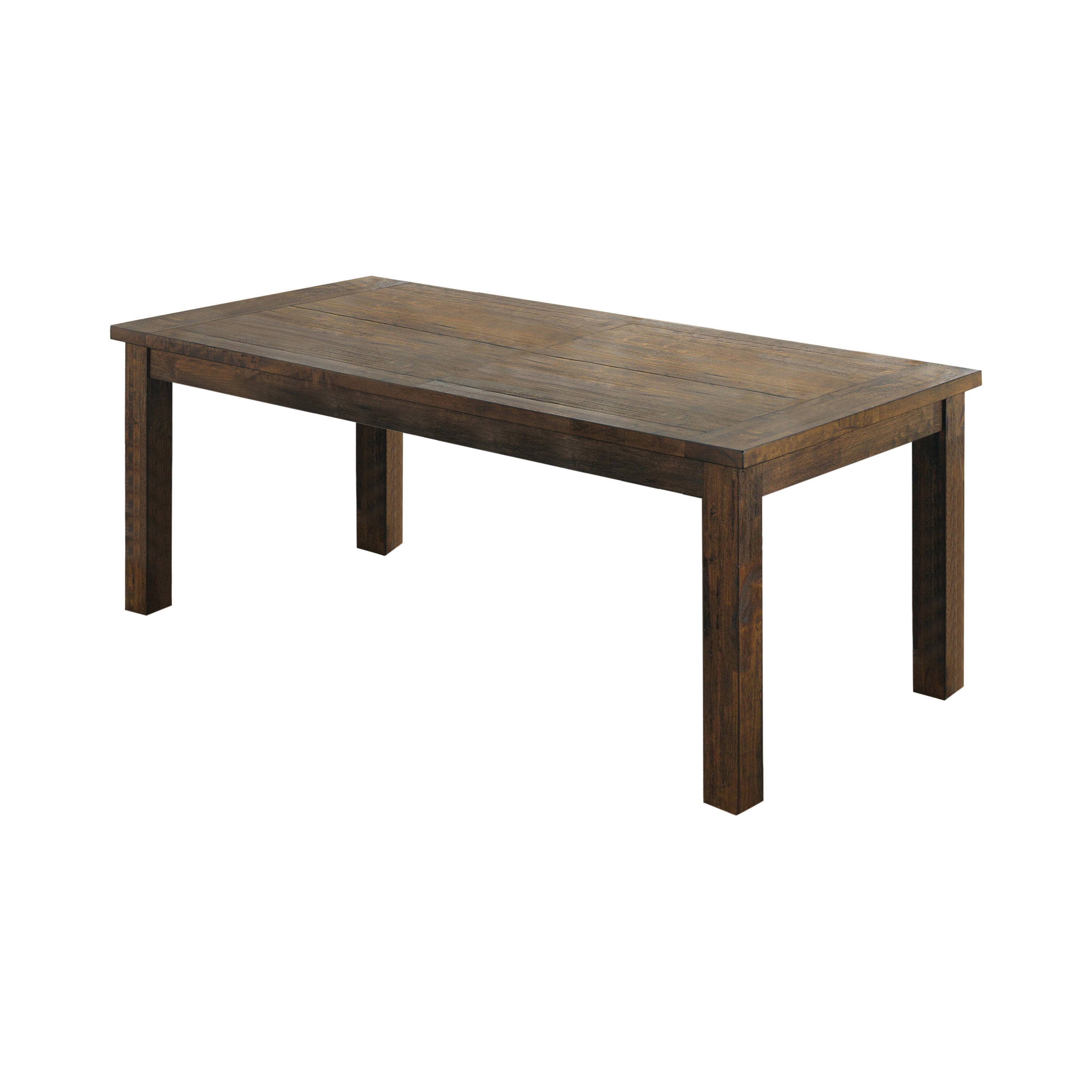 Coleman Rectangular Dining Table Rustic Golden Brown