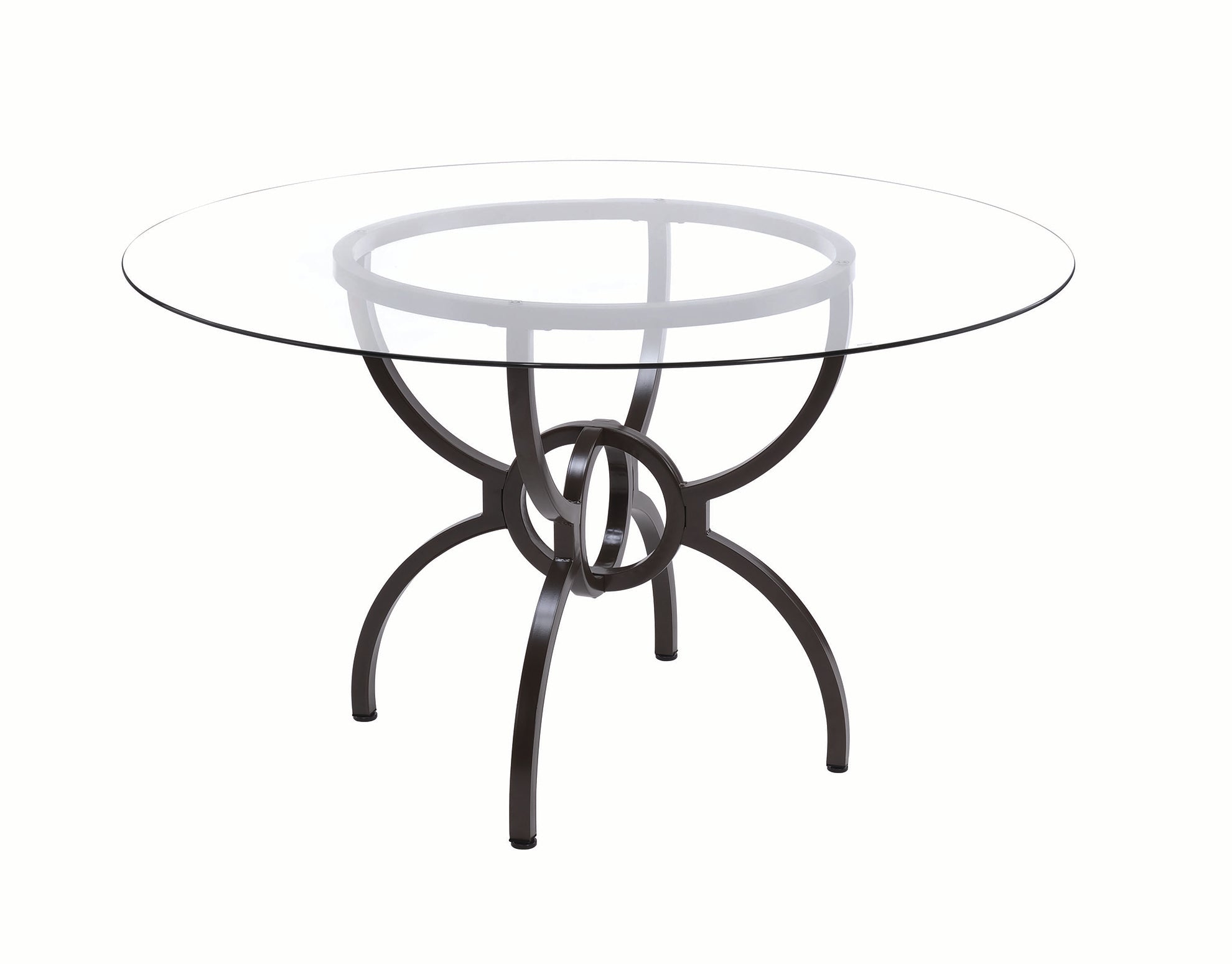 Aviano Dining Table Base Gunmetal