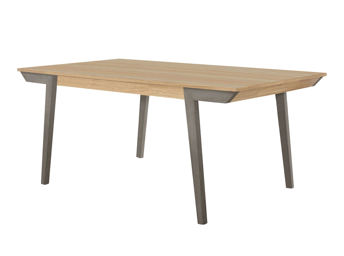 Nogales Wooden Dining Table Acacia and Coastal Grey