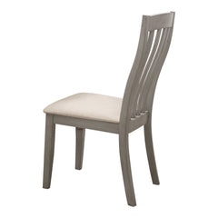 Nogales Slat Back Side Chairs Coastal Grey (Set of 2)