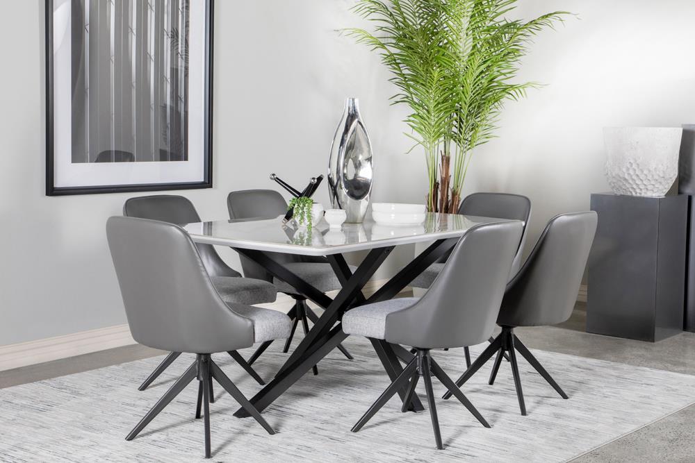 Gabelus Dining Table 5 Pc Set