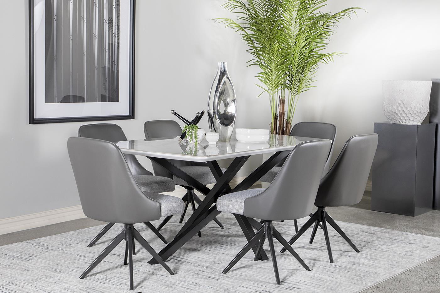 Fayte Dining Table 7 Pc Set