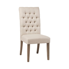 Douglas Tufted Back Dining Chairs Vineyard Oak (Set of 2)