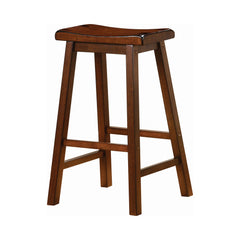 Durant Wooden Bar Stools Chestnut (Set of 2)