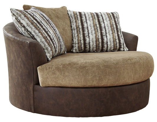 Alesbury Oversized Swivel Accent Chair Ashley