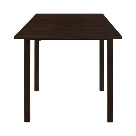 Kelso Rectangular Dining Table with Drop Leaf Cappuccino