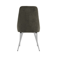 Cabianca Curved Back Side Chairs Grey (Set of 2)