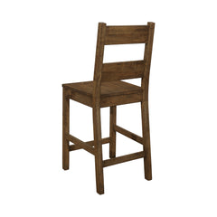 Coleman Counter Height Stools Rustic Golden Brown (Set of 2)