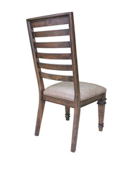 Avenue Ladder Back Side Chairs Brown (Set of 2)