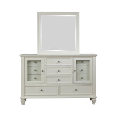 Sandy Beach 11-drawer Rectangular Dresser White