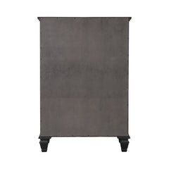 Sandy Beach 5-drawer Chest Black