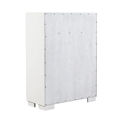 Jessica 5-drawer Chest White