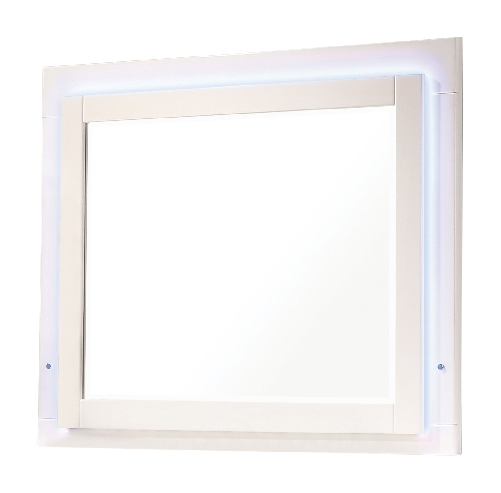 Felicity Mirror Glossy White with LED Light