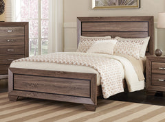 Kauffman Bedroom Set with High Straight Headboard