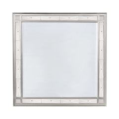 Leighton Beveled Mirror Metallic Mercury