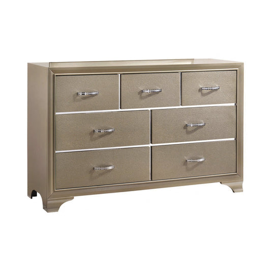 Beaumont 7-drawer Rectangular Dresser Champagne