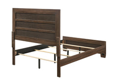 Brandon Full Panel Bed Medium Warm Brown