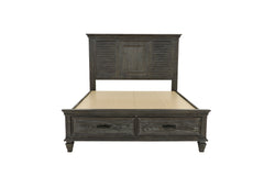 Franco Queen Platform Storage Bed Weathered Sage