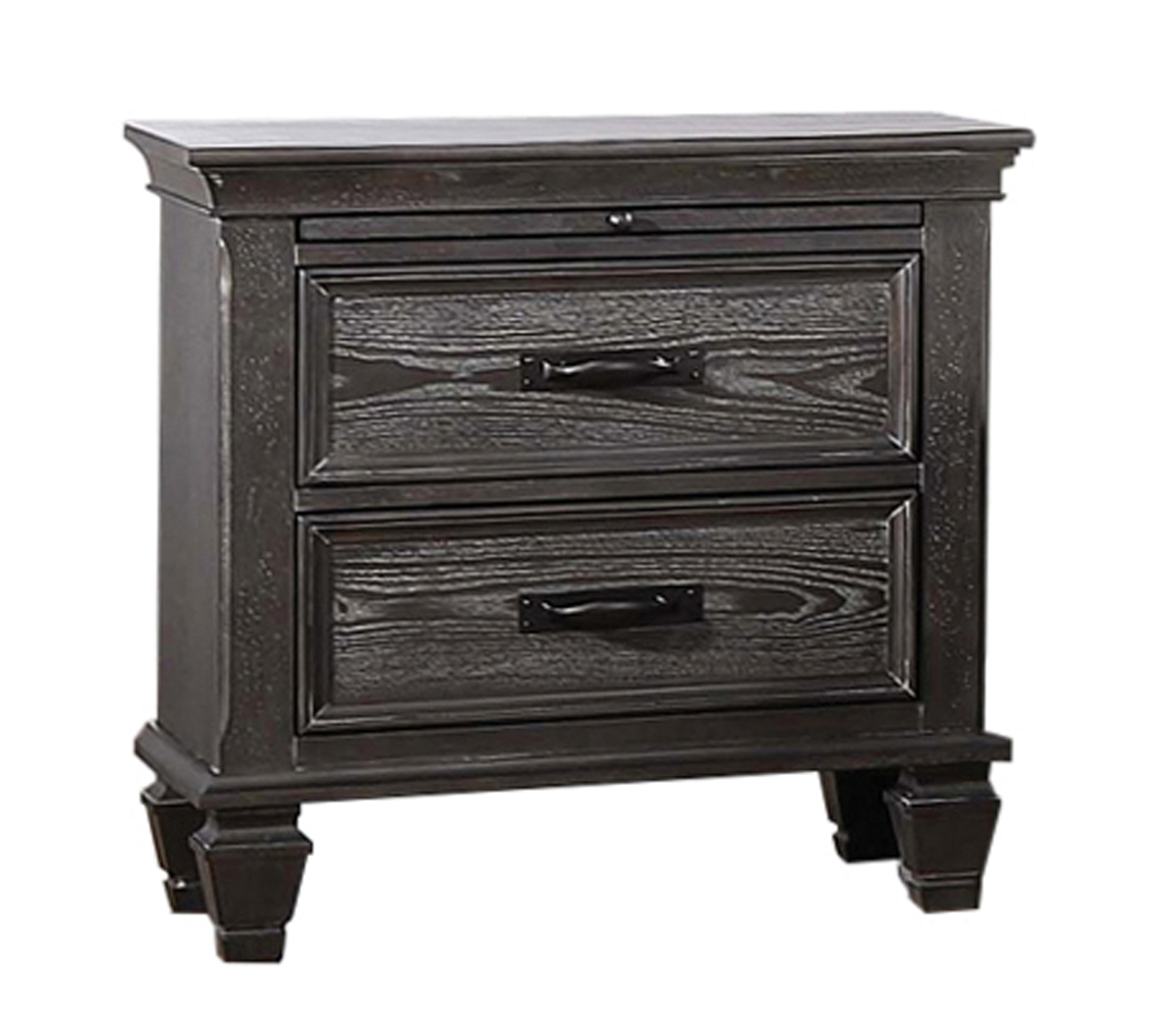 Franco 2-drawer Nightstand Weathered Sage