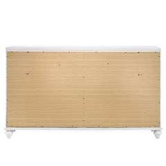 Barzini 7-drawer Dresser White