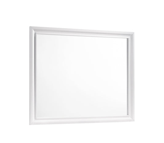 Barzini Rectangle Dresser Mirror White