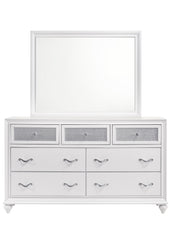 Barzini Rectangle Dresser Mirror White