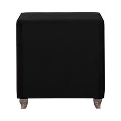 Deanna 2-drawer Rectangular Nightstand Black