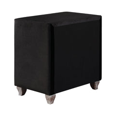 Deanna 2-drawer Rectangular Nightstand Black