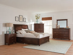 Barstow Eastern King Storage Bed Pinot Noir