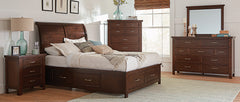 Barstow Eastern King Storage Bed Pinot Noir