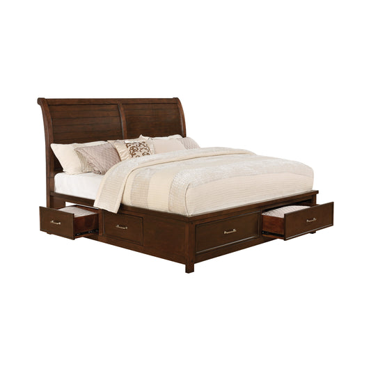 Barstow Eastern King Storage Bed Pinot Noir