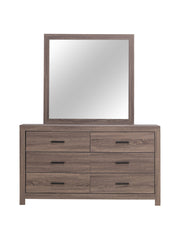 Brantford Rectangle Dresser Mirror Barrel Oak