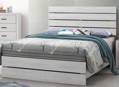 Brantford Queen Panel Bed Coastal White