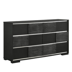 Blacktoft 6-drawer Dresser Black