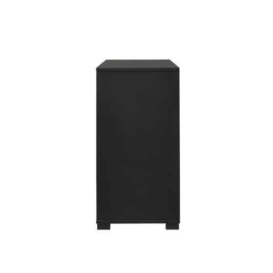Blacktoft 6-drawer Dresser Black