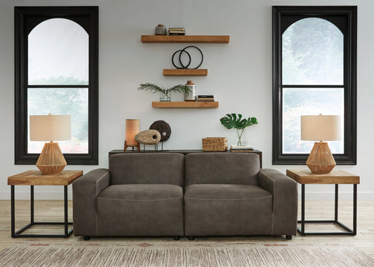 Allena 2-Piece Sectional Loveseat Ashley
