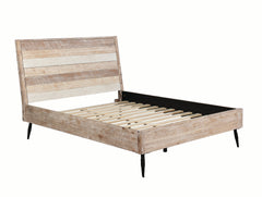 Marlow Eastern King Platform Bed Rough Sawn Multi