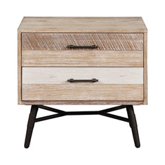 Marlow 2-drawer Nightstand Rough Sawn Multi