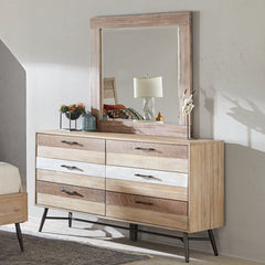 Marlow 6-drawer Dresser Rough Sawn Multi