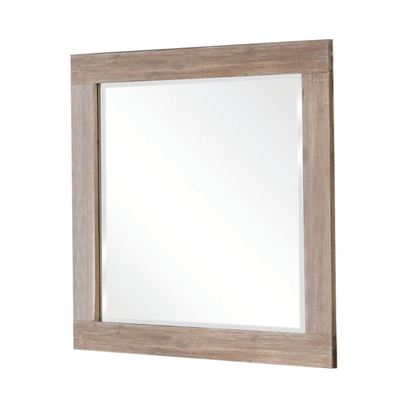 Marlow Rectangular Mirror Rough Sawn Multi