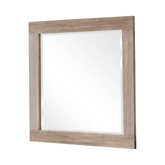 Marlow Rectangular Mirror Rough Sawn Multi