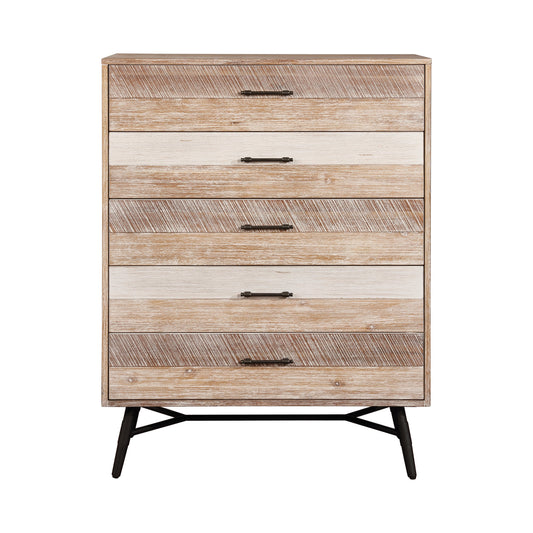 Marlow 5-drawer Chest Rough Sawn Multi