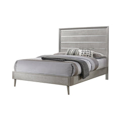 Ramon Full Panel Bed Metallic Sterling